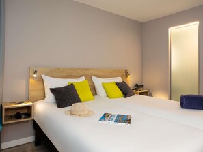 Standardzimmer, 2 Einzelbetten, Balkon, Meerblick