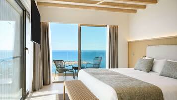 Premium bedding, minibar, in-room safe, desk