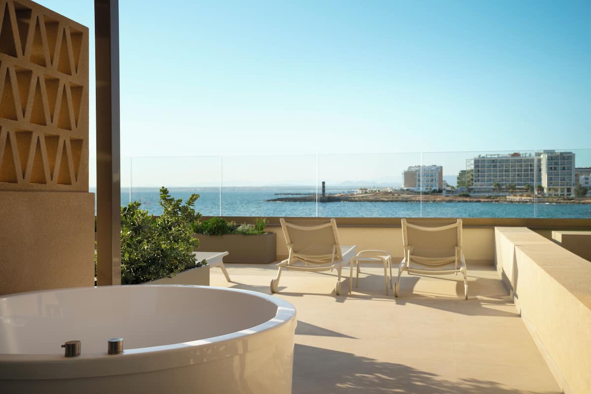 Premium Double Room, Terrace, Sea View