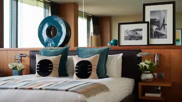 Premium bedding, in-room safe, desk, soundproofing