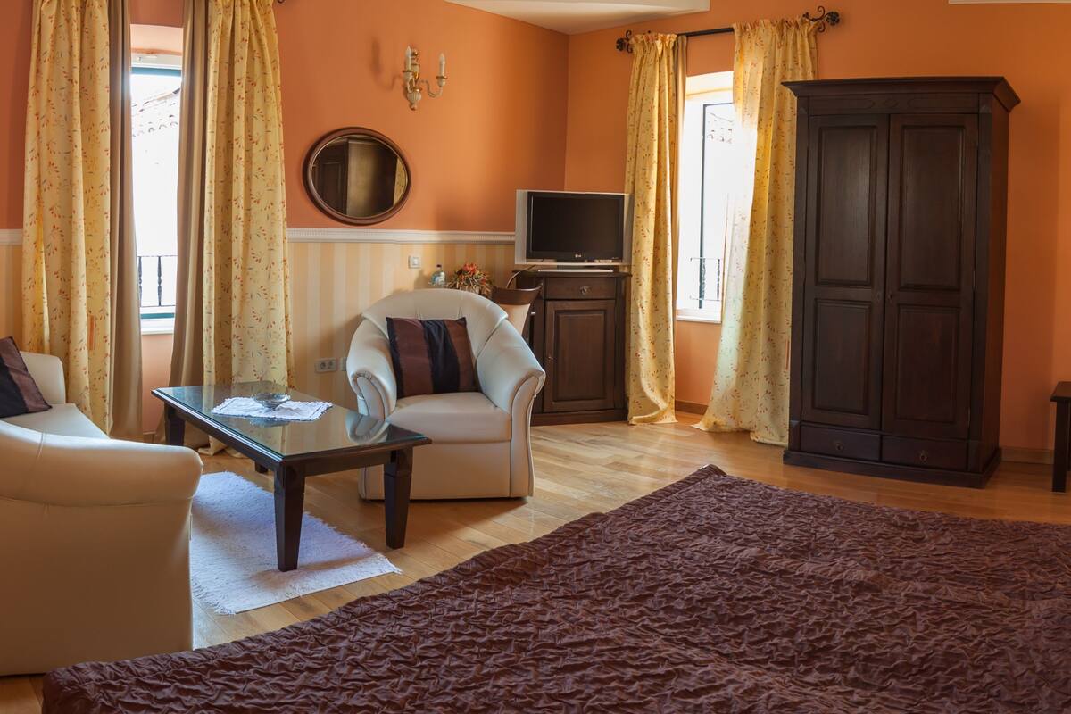 deluxe double or twin room, terrace | 1 bedroom, in-room safe, desk, free wifi