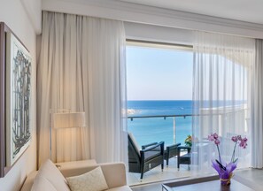 Suite, vue mer (Elite Club) | Coin séjour