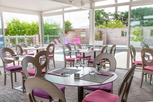 Breakfast, lunch, dinner served; French cuisine, pool views 