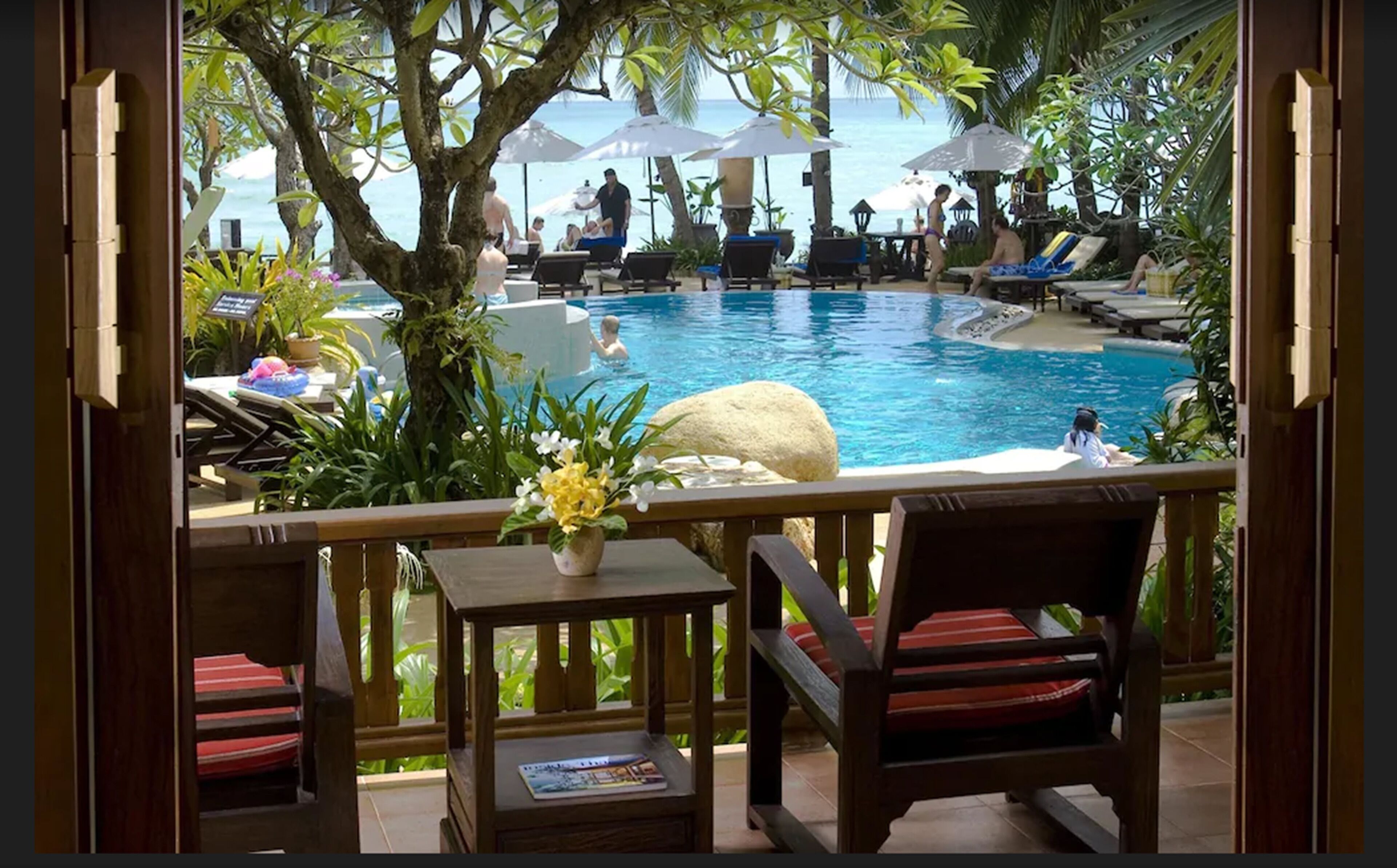 thai house villa | terrace/patio