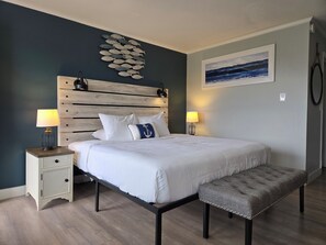 Hypo-allergenic bedding, individually decorated, individually furnished