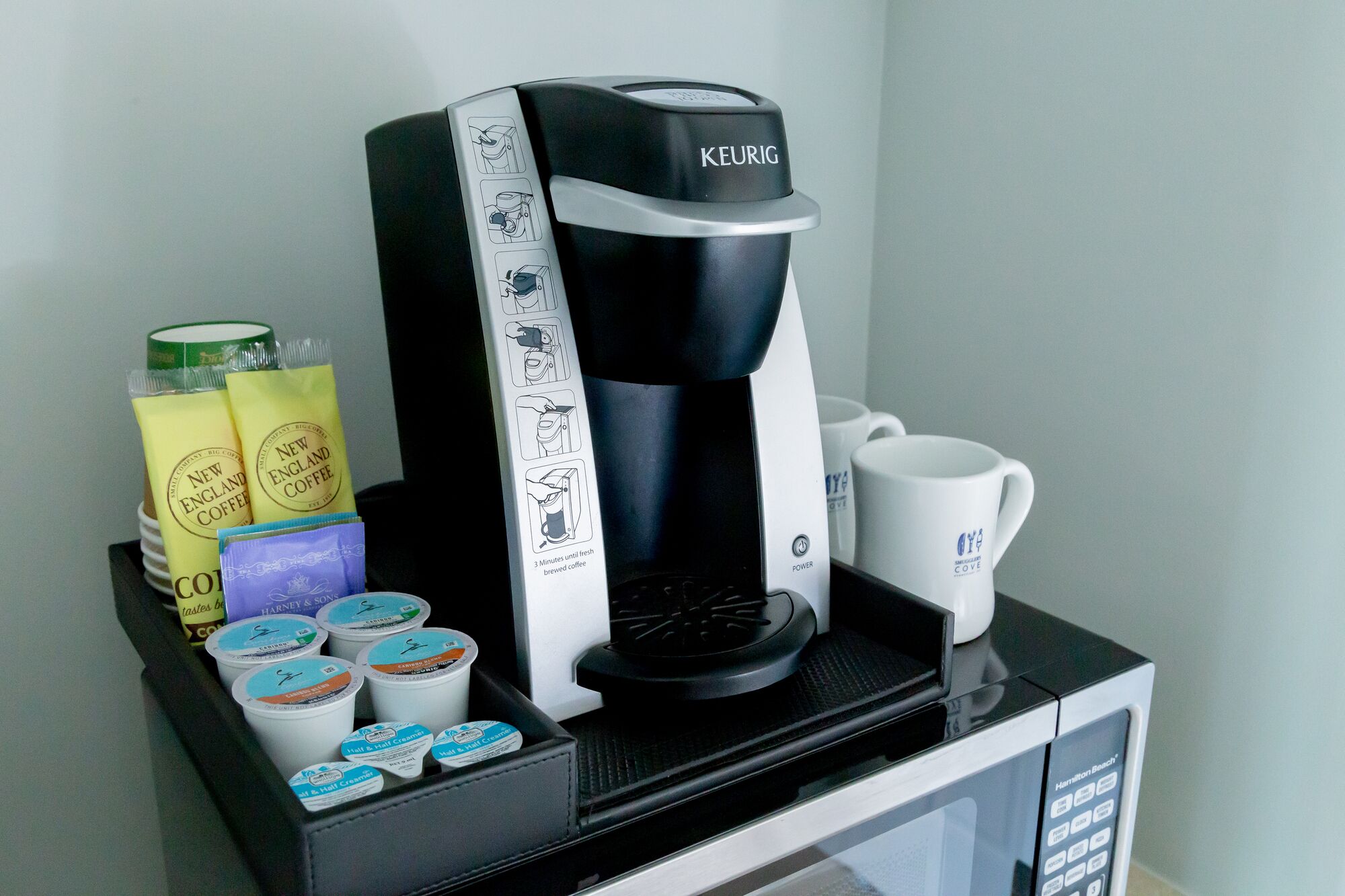 1 bedroom, hypo-allergenic bedding, individually decorated