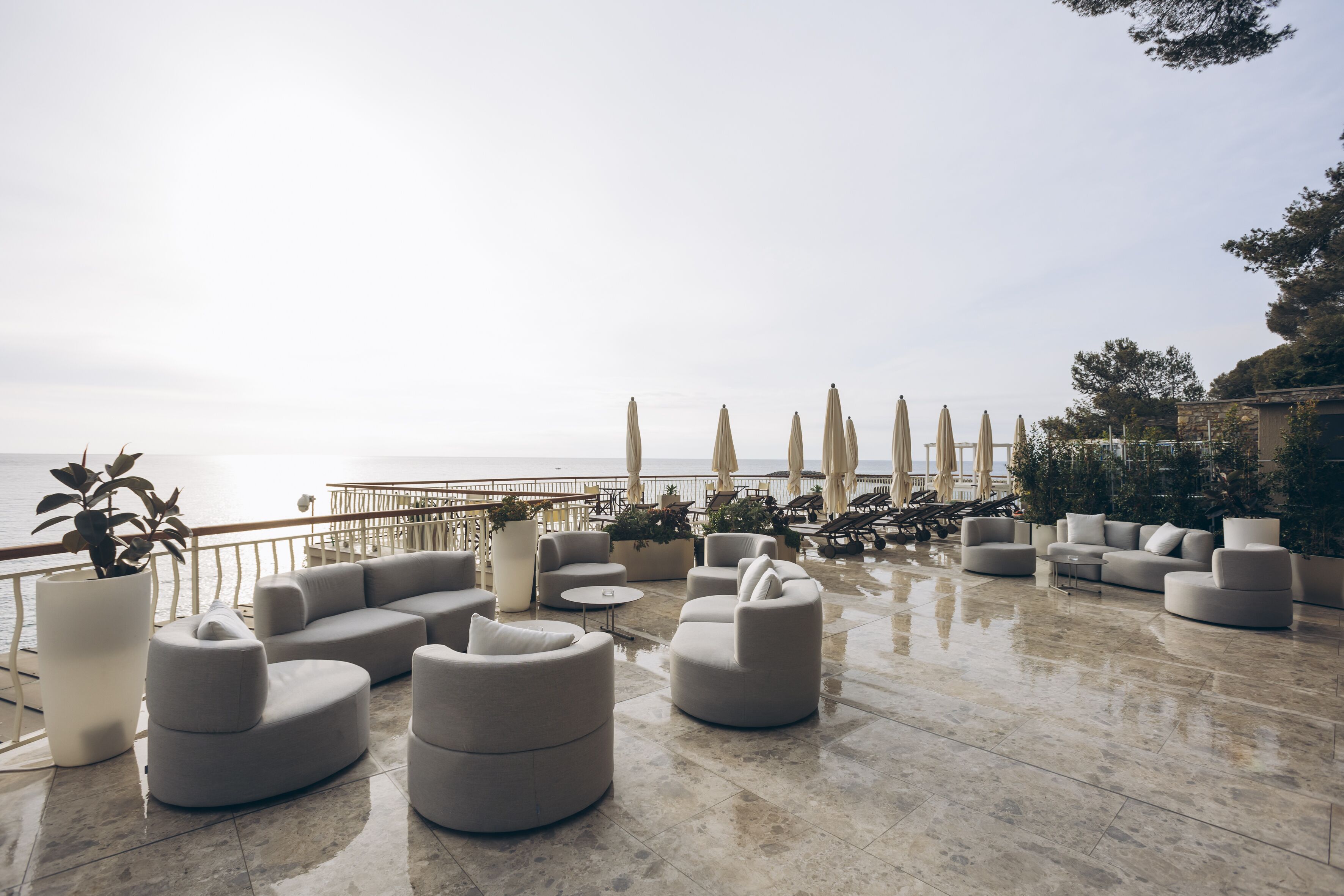 Terrasse sur le toit