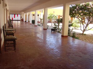 Terrace/patio - The Halfwaiy Inn (Guerrero Negro)