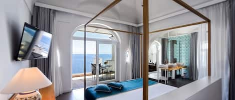 Executive-Suite (Outdoor Bathtub) | 1 Schlafzimmer, Minibar, Zimmersafe, individuell dekoriert