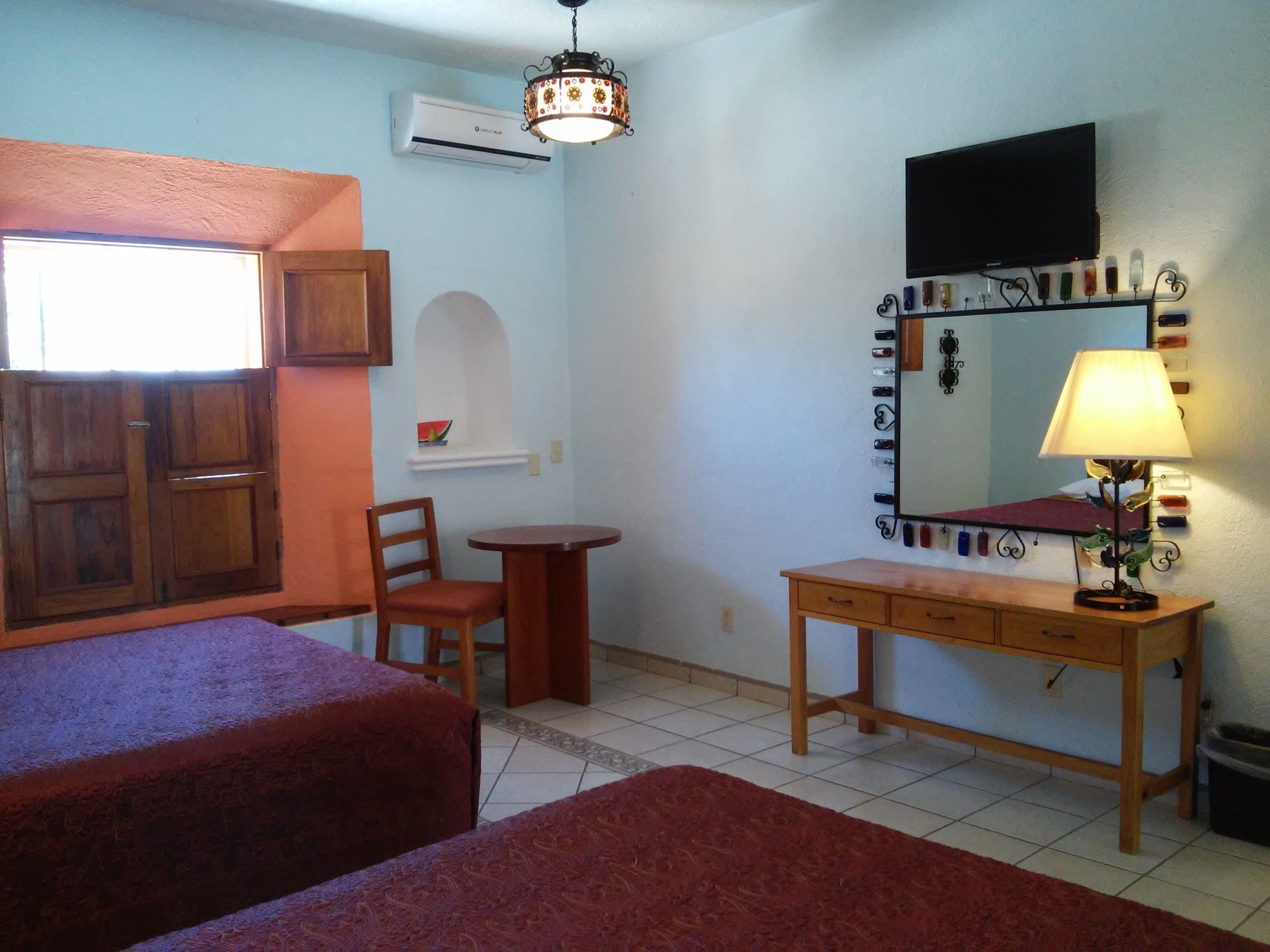 deluxe double room | view from room