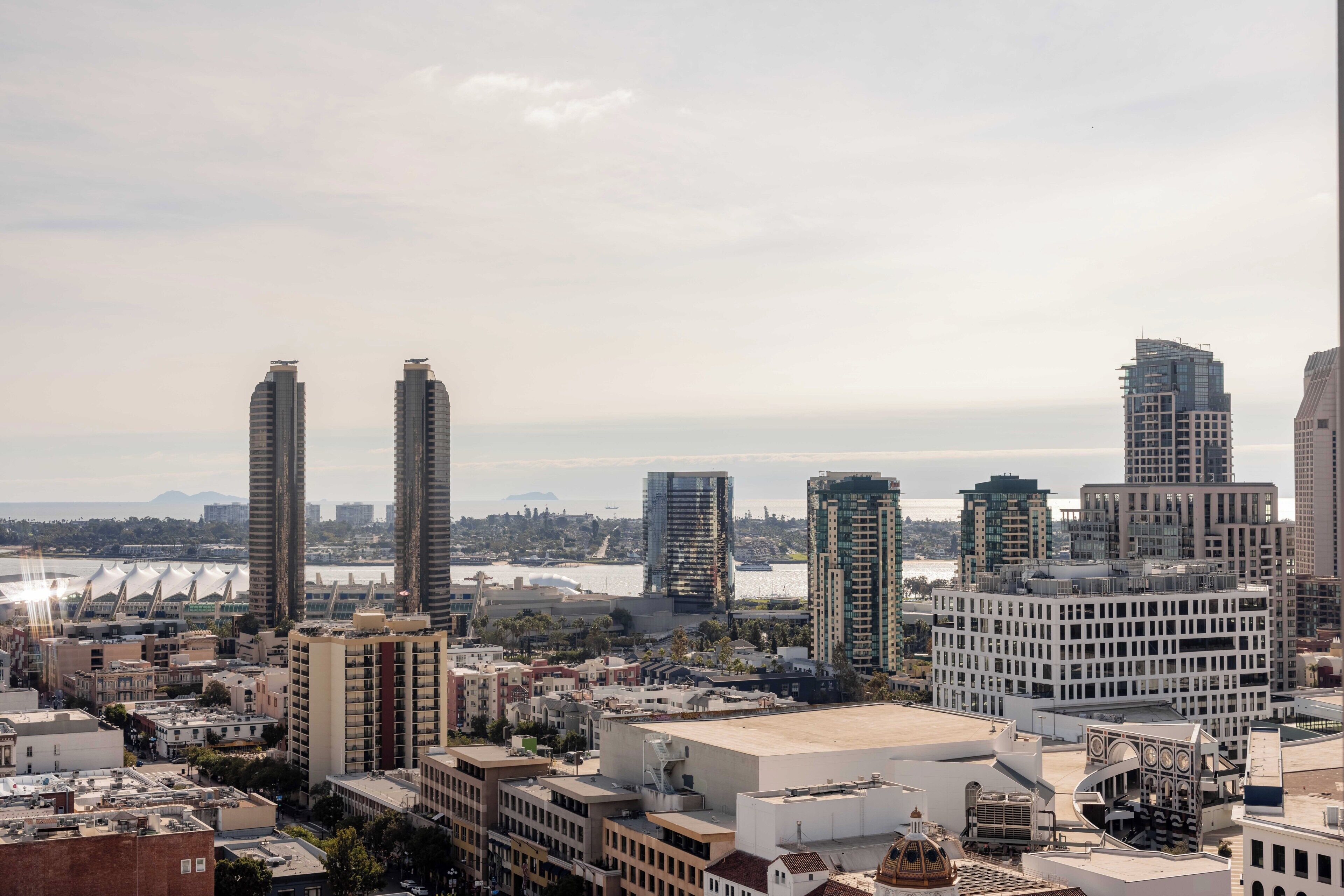 Vue depuis l’hébergement 