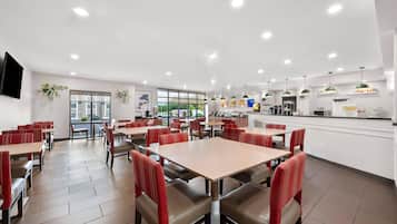 Free buffet breakfast