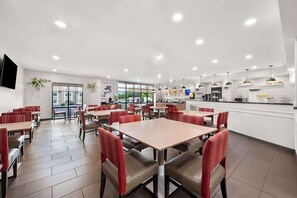 Free buffet breakfast