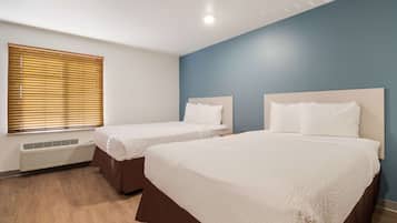 Suite, 2 Double Beds, Accessible, Non Smoking | Desk, iron/ironing board, free WiFi, bed sheets