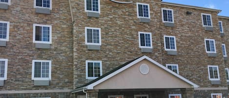 Fassade der Unterkunft