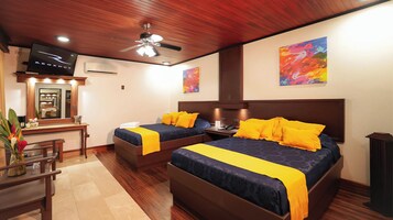 In-room safe, desk, blackout drapes, iron/ironing board