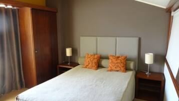 1 bedroom, blackout curtains, iron/ironing board, cots/infant beds