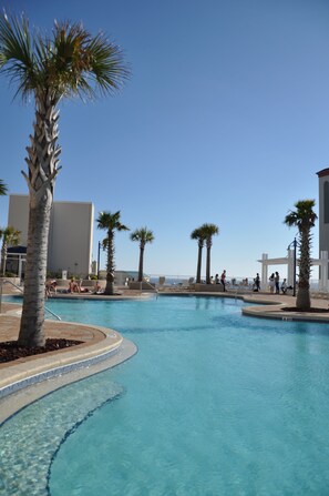 Outdoor pool - Laketown Wharf by Resort Collection (Panama City Beach)