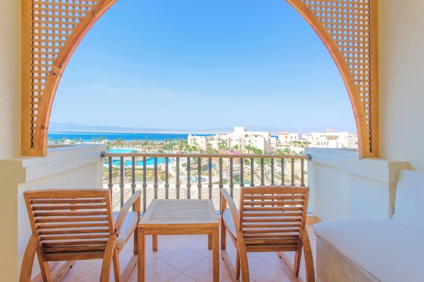 Vue sur la plage/lâocĂ©an