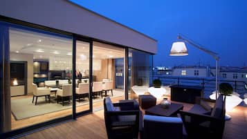 Phòng Suite Presidential, 2 phòng ngủ, hiên, quang cảnh thành phố | Hiên