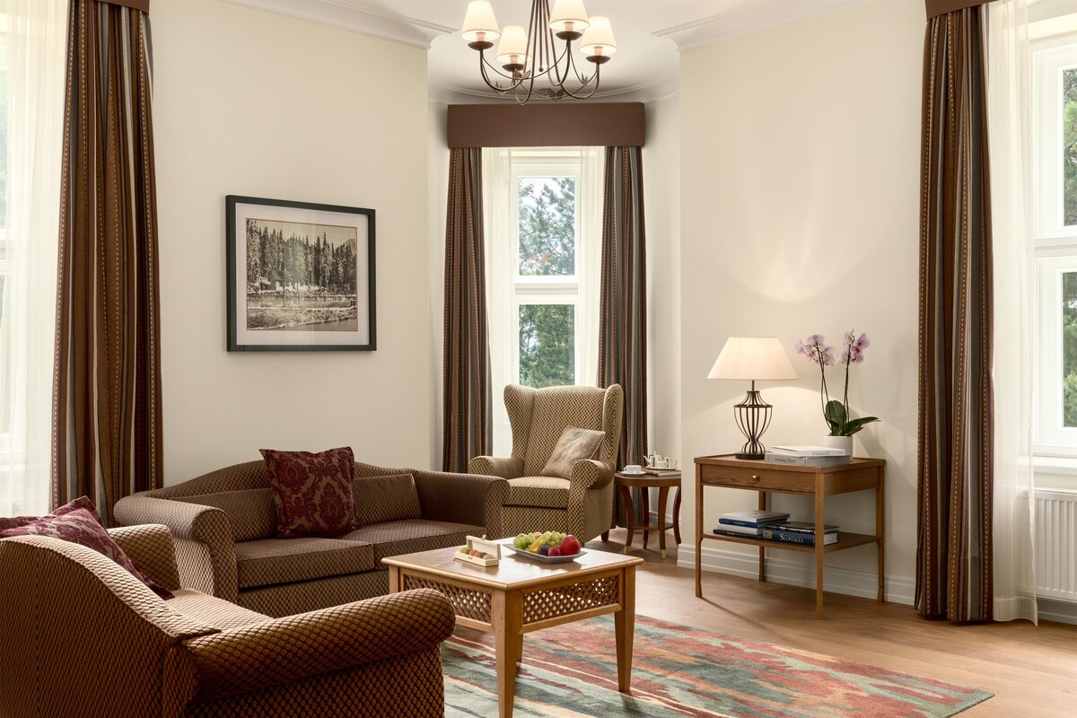 Grand Suite, 1 Bedroom, Jetted Tub, Garden View (Grand Deluxe Janosik Suite) | Premium bedding, down comforters, minibar, in-room safe