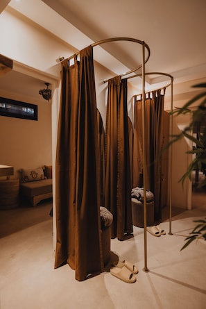 Bain turc/hammam, soins du corps, exfoliation, soins du visage