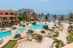 高级顶层房, 2 间卧室, 海景 | 高档床上用品、客房内保险箱、熨斗/熨衣板、免费 WiFi