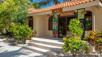 Soins corporels, massages aux pierres chaudes