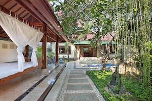 Villa, 2 camere da letto, piscina privata | Terrazza/patio
