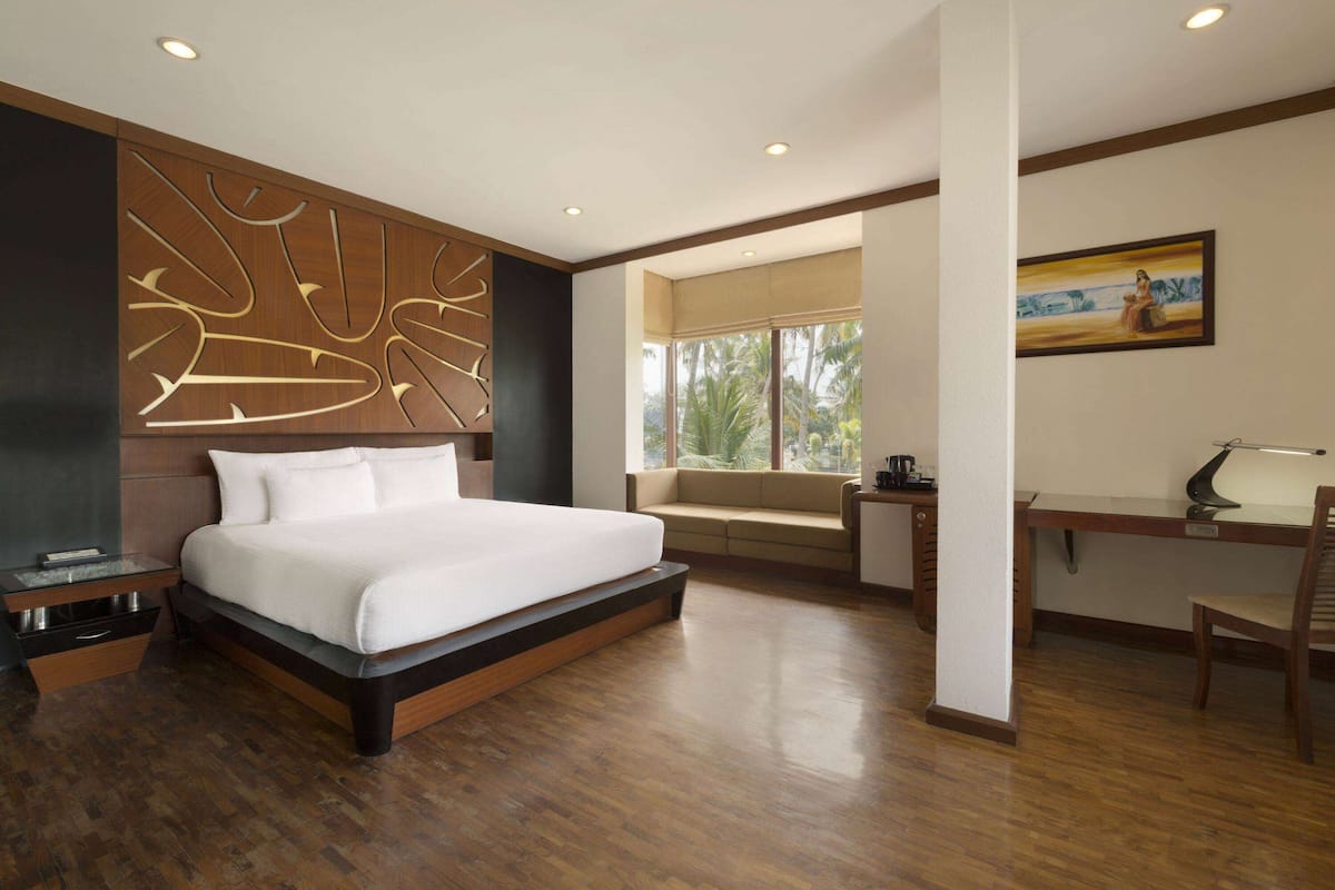 Ropa de cama hipoalergénica y minibar