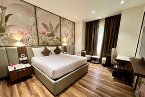 Ropa de cama hipoalergénica y minibar 