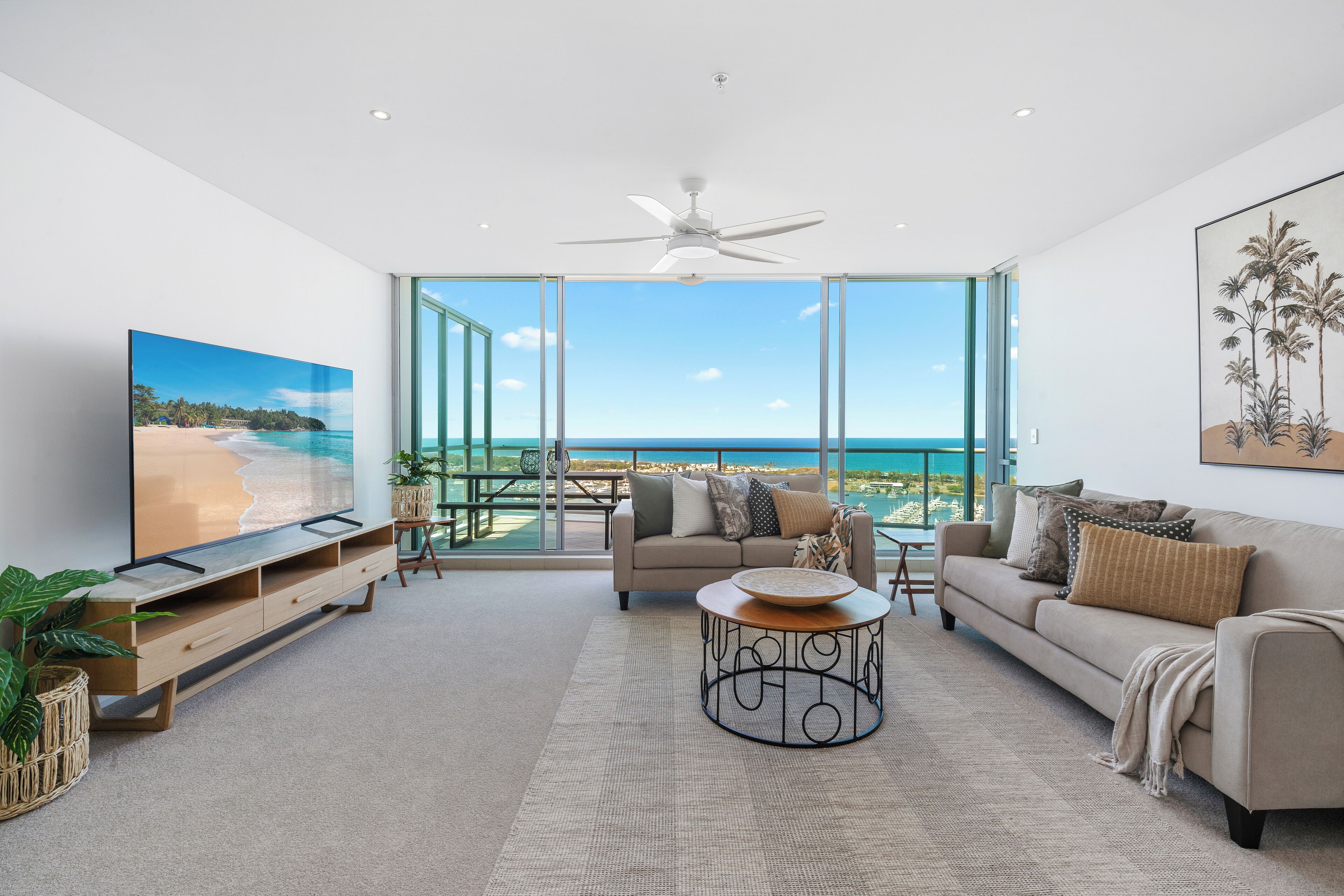 2 Bedroom Superior Ocean View | Individually decorated, individually furnished, desk, laptop workspace