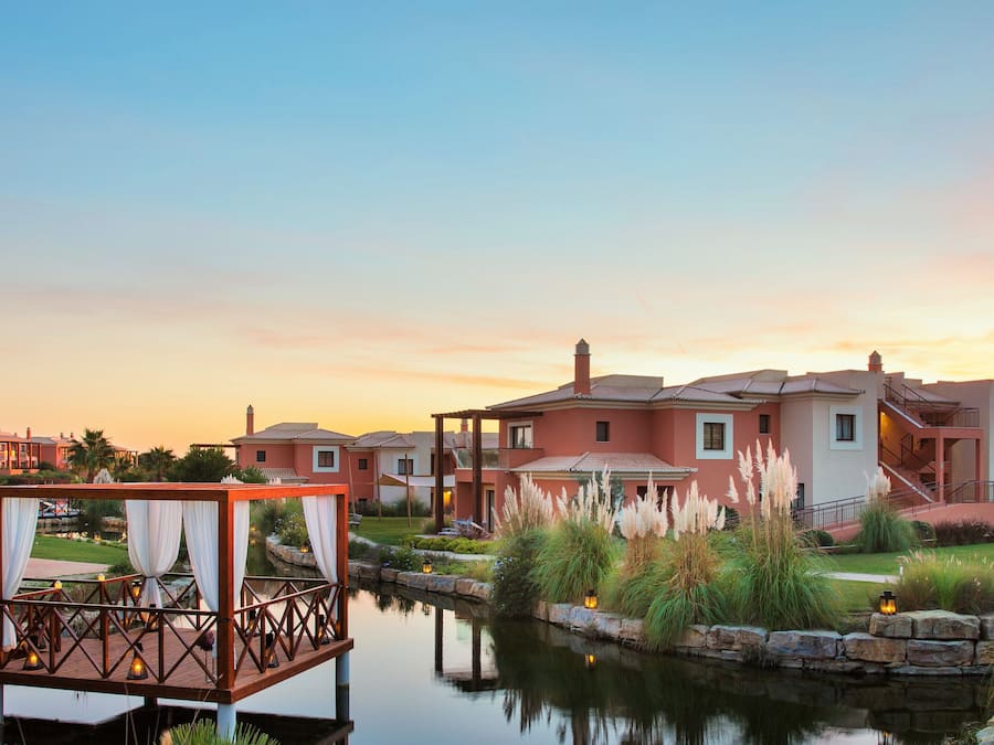 Front of property – evening/night