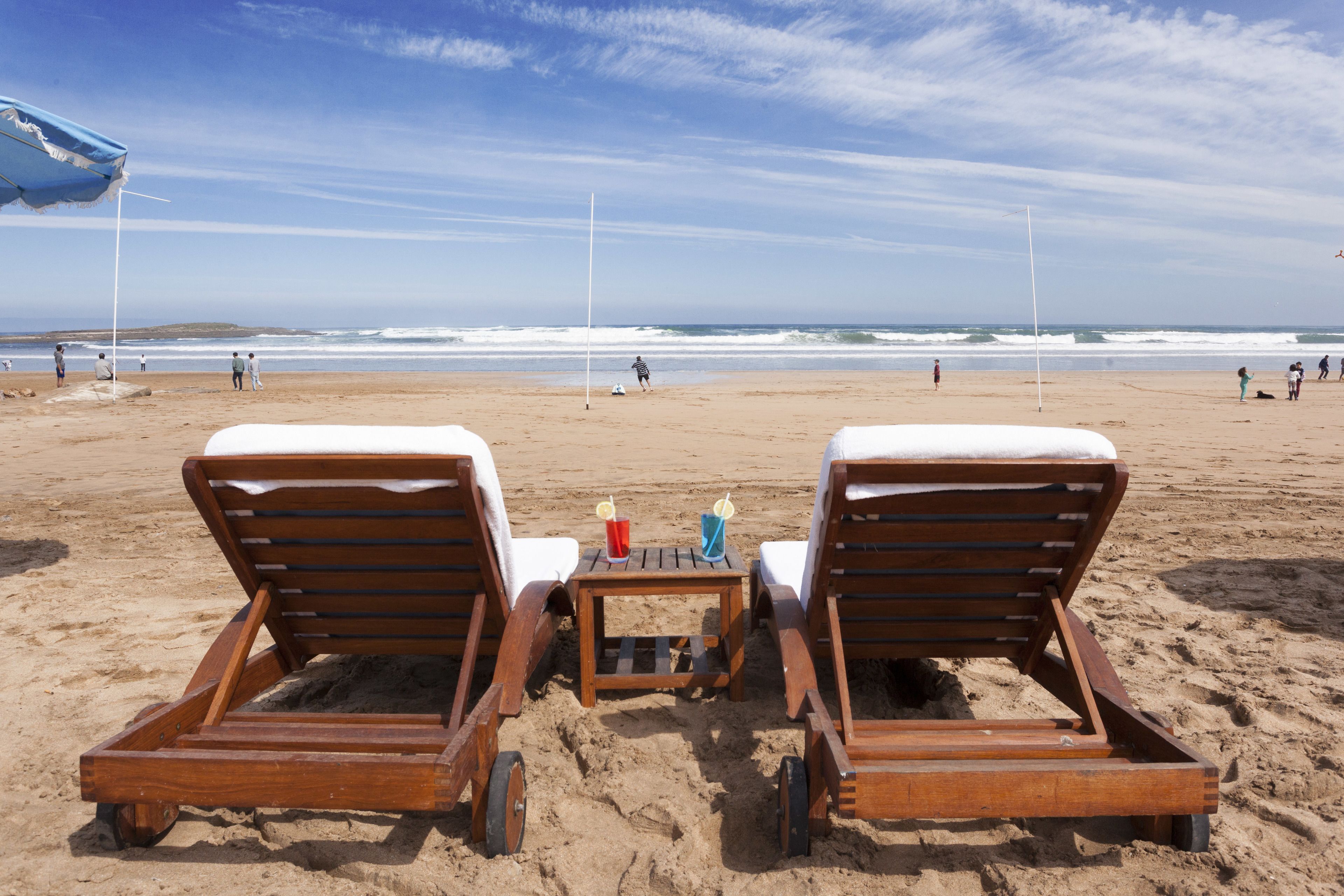 Private beach, beach cabanas, sun loungers, beach umbrellas