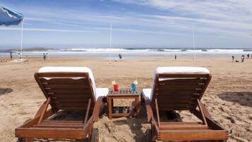 Private beach, beach cabanas, sun loungers, beach umbrellas