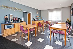 Petit déjeuner à emporter compris tous les jours