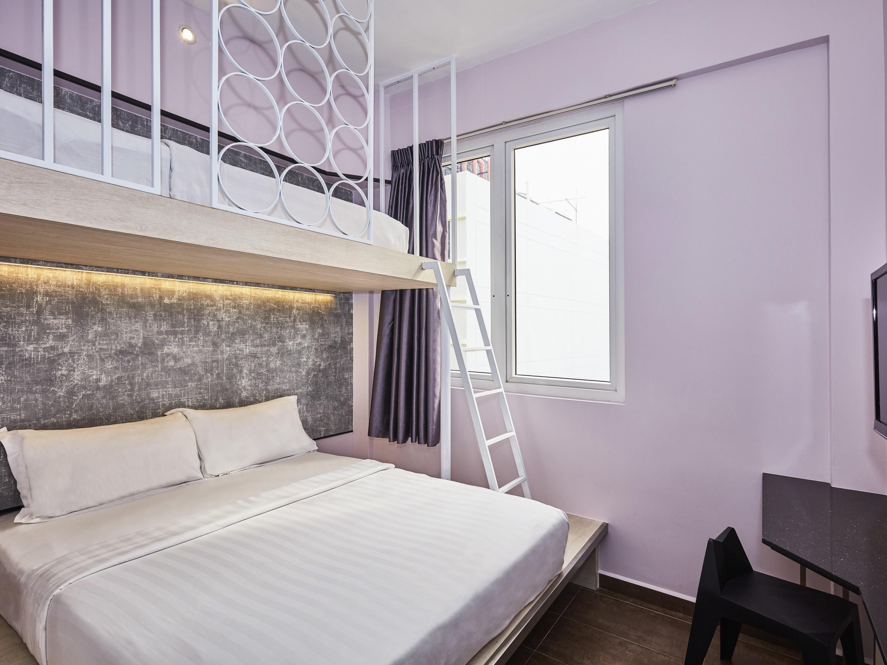 Superior Double Room, Multiple Beds | Desk, iron/ironing board, free WiFi, bed sheets