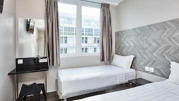 Desk, iron/ironing board (on request), free WiFi, bed sheets