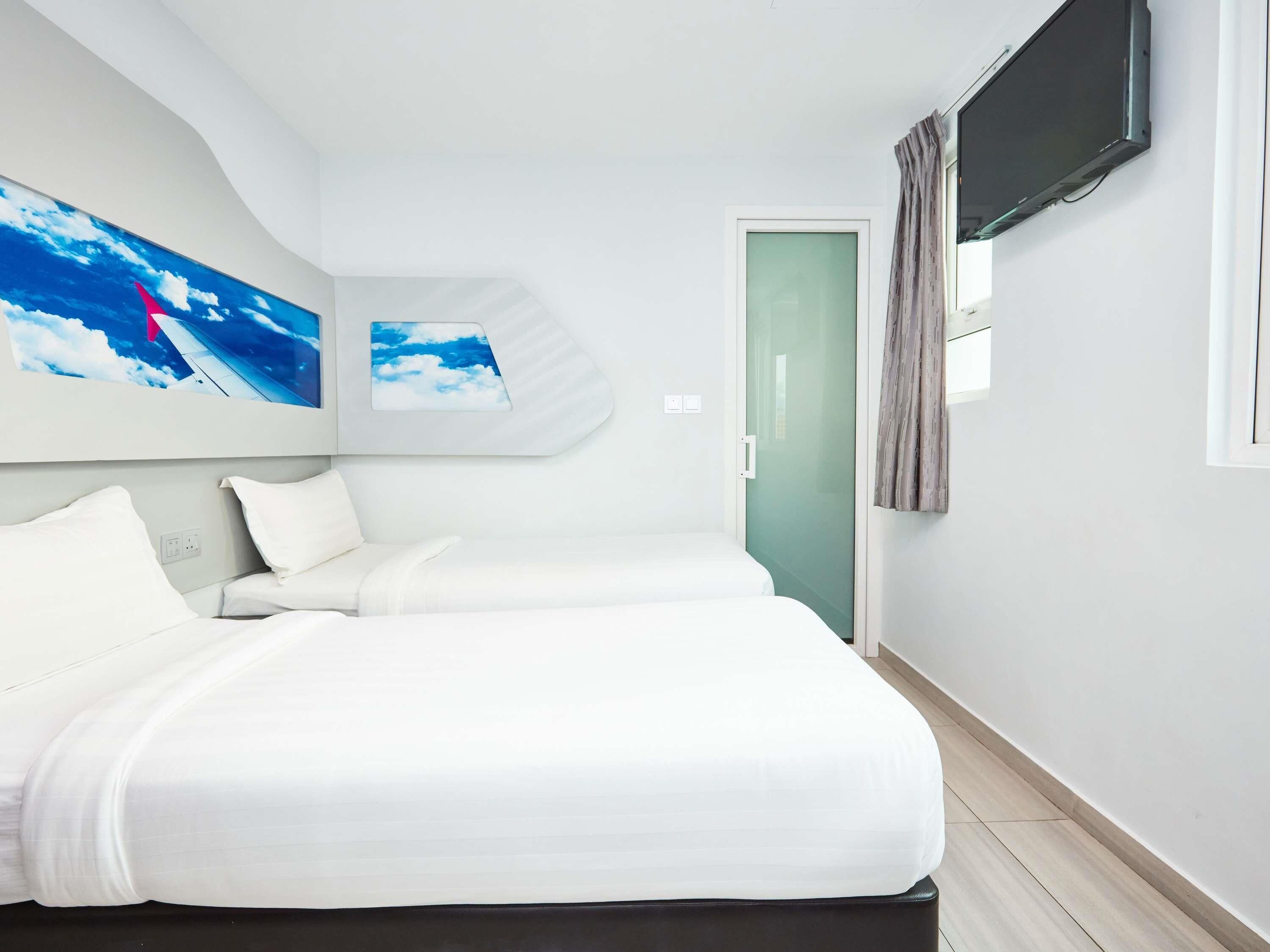 Cabin, 2 Single Beds | Desk, iron/ironing board (on request), free WiFi, bed sheets