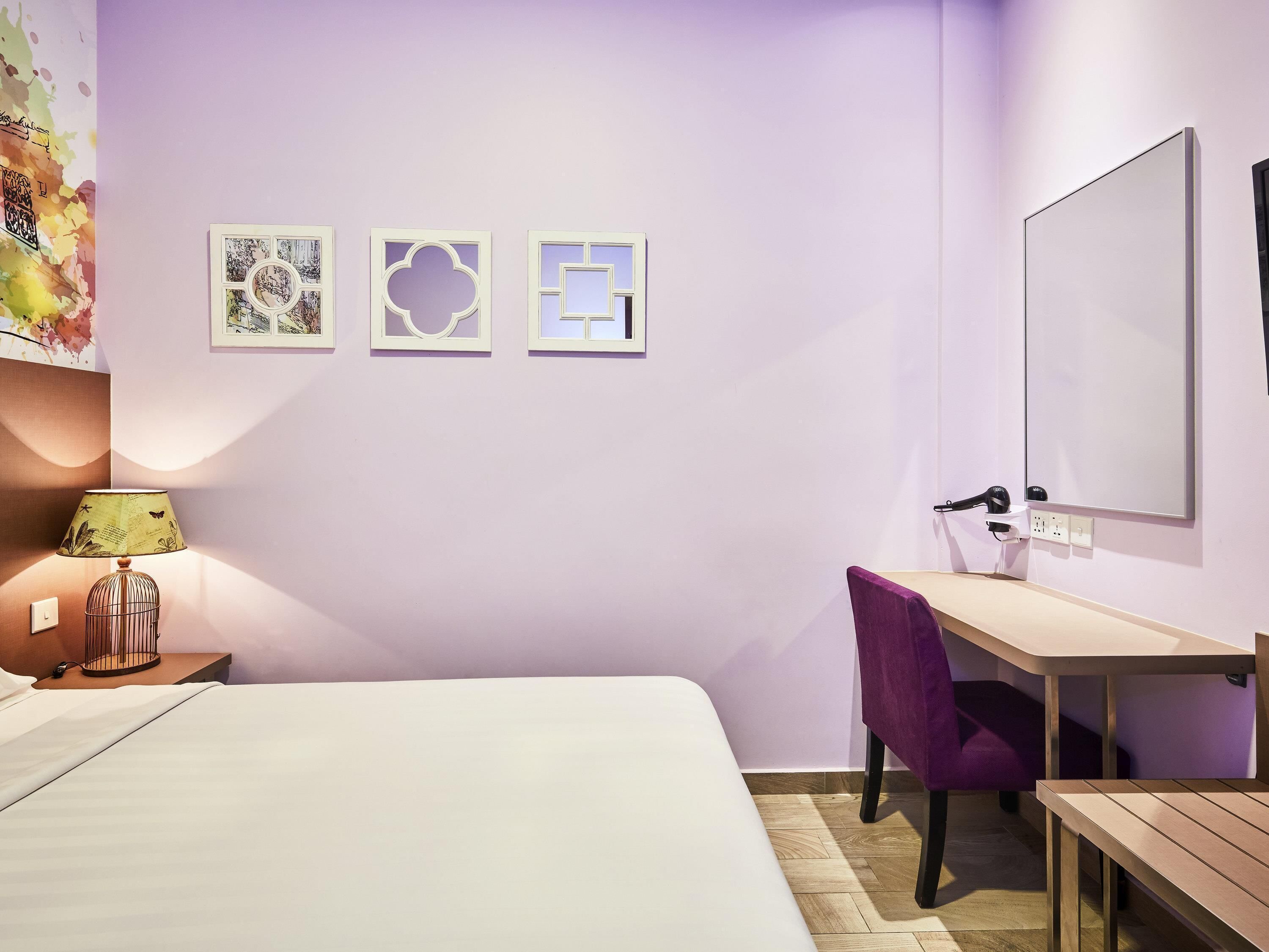 Kamar Double Standar, 1 Tempat Tidur Double | Meja kerja, setrika/meja setrika, Wi-Fi gratis, dan seprai linen