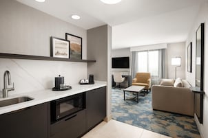 Estudio, 1 cama de matrimonio grande con sofá cama | Minibar