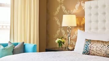Premium bedding, pillow-top beds, minibar, in-room safe