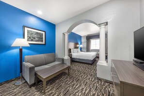 Suite, 1 King-Bett und Schlafsofa, Nichtraucher, Whirlpool (with Sofabed)