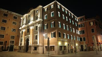 Front of property – evening/night
