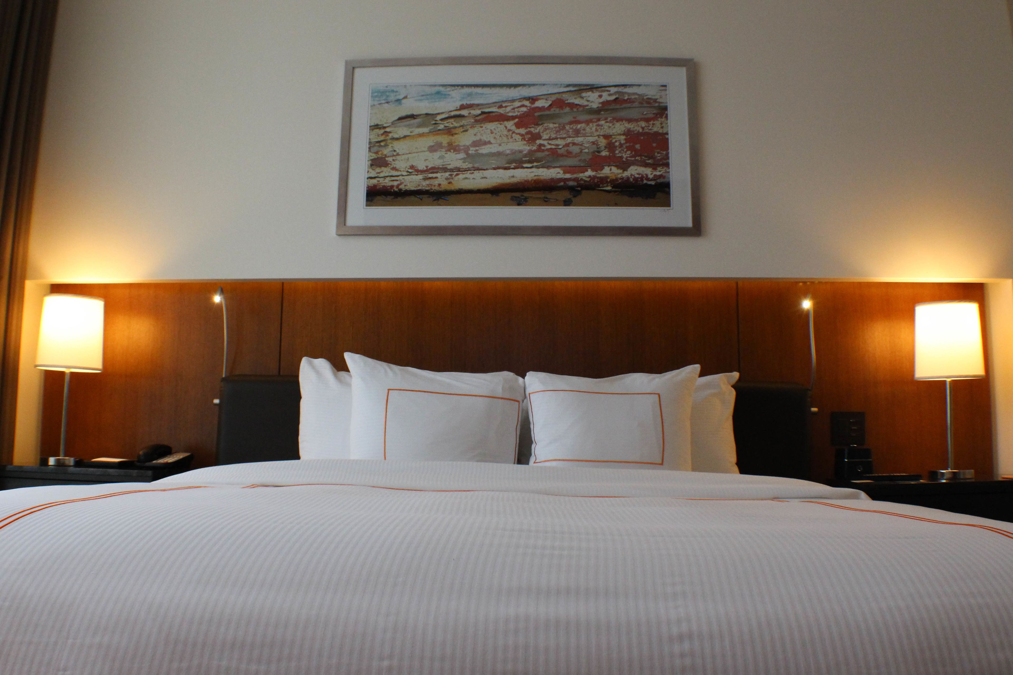 premium bedding, down duvets, pillow-top beds, in-room safe