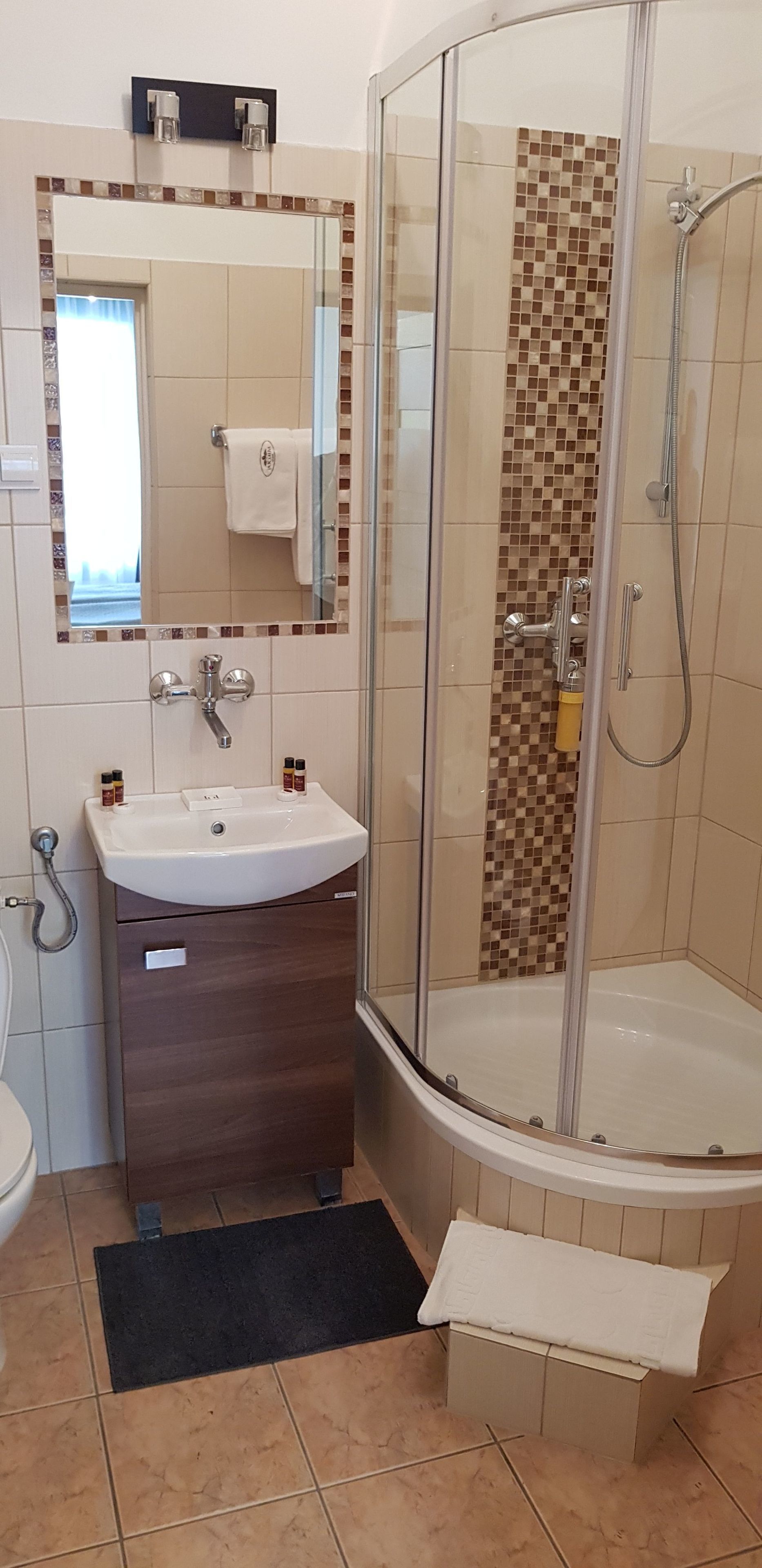 double or twin room, 1 bedroom | bathroom | hair dryer, towels