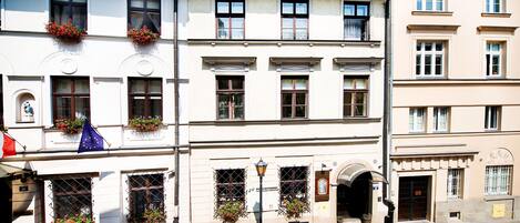 Fassade der Unterkunft