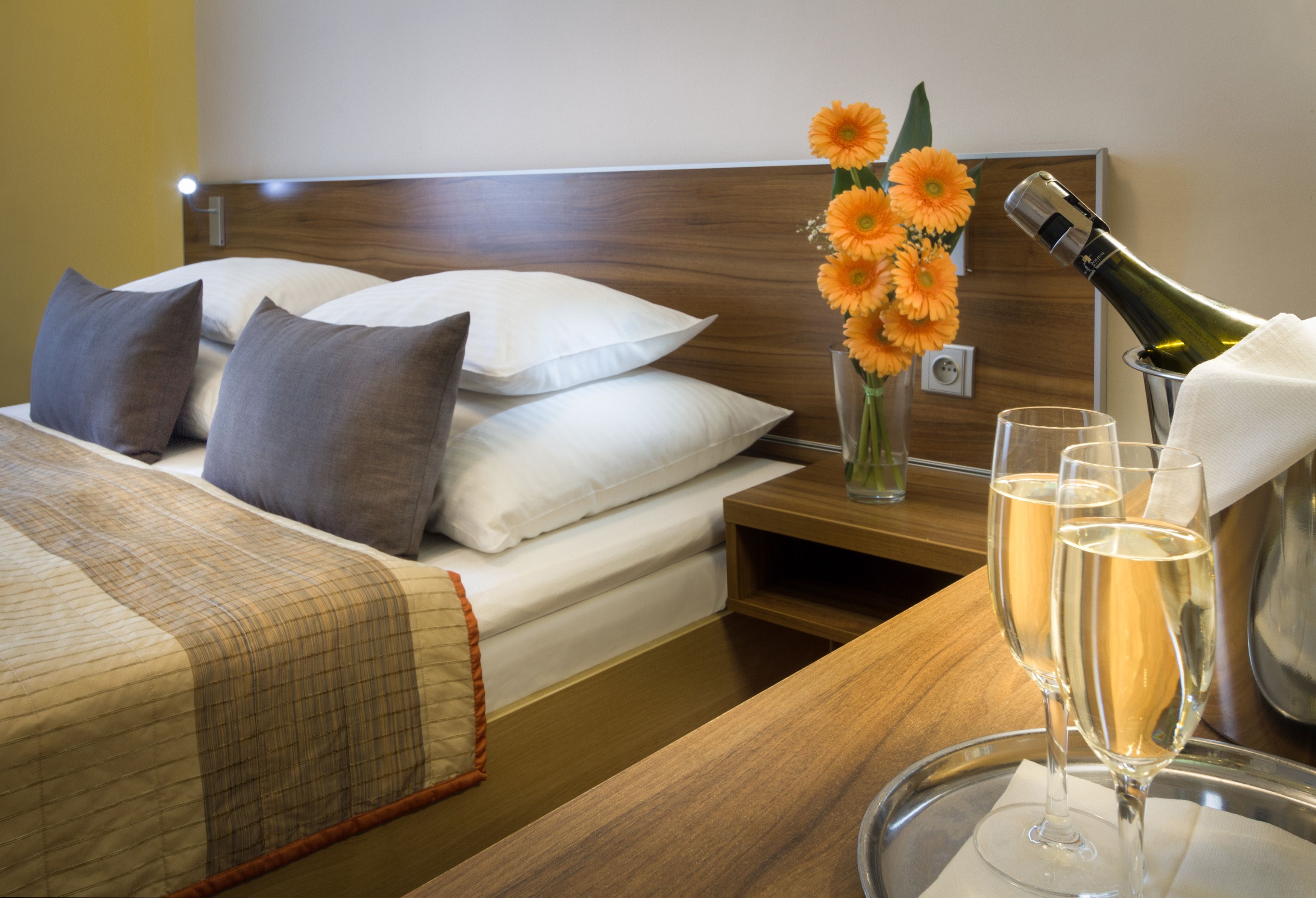 standard double or twin room | 1 bedroom, hypo-allergenic bedding, down duvets, select comfort beds