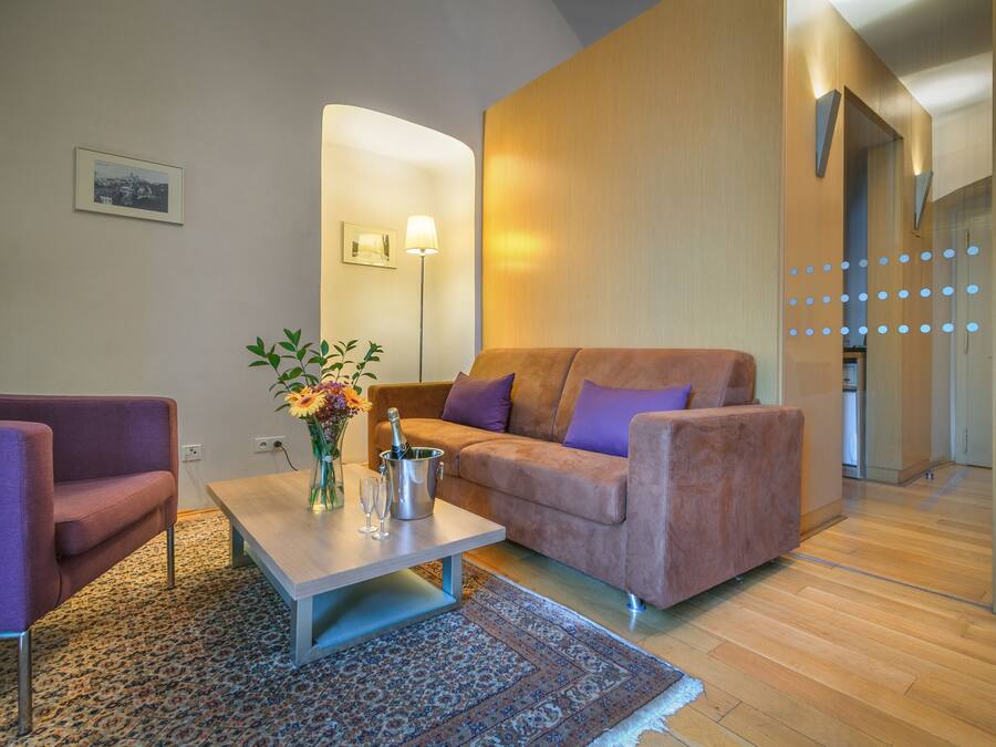 Hypo-allergenic bedding, down duvets, Select Comfort beds, minibar