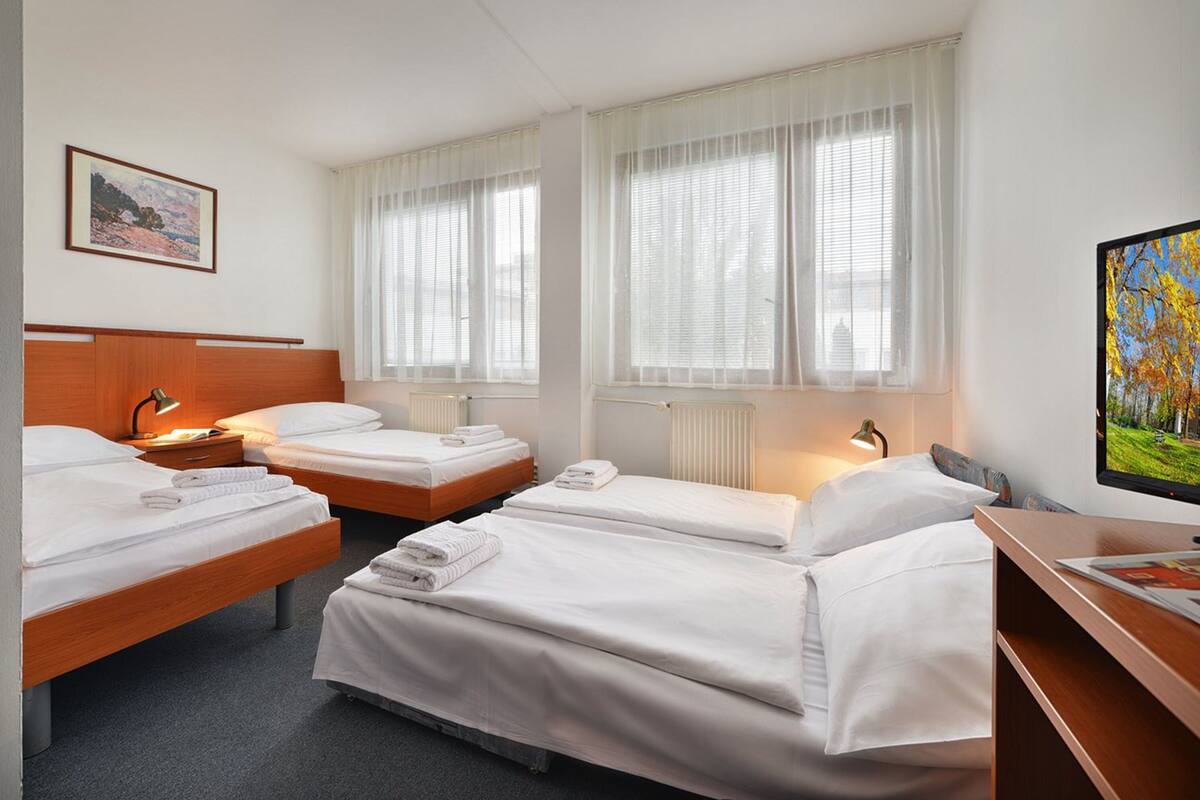 In-room safe, desk, iron/ironing board, free cots/infant beds